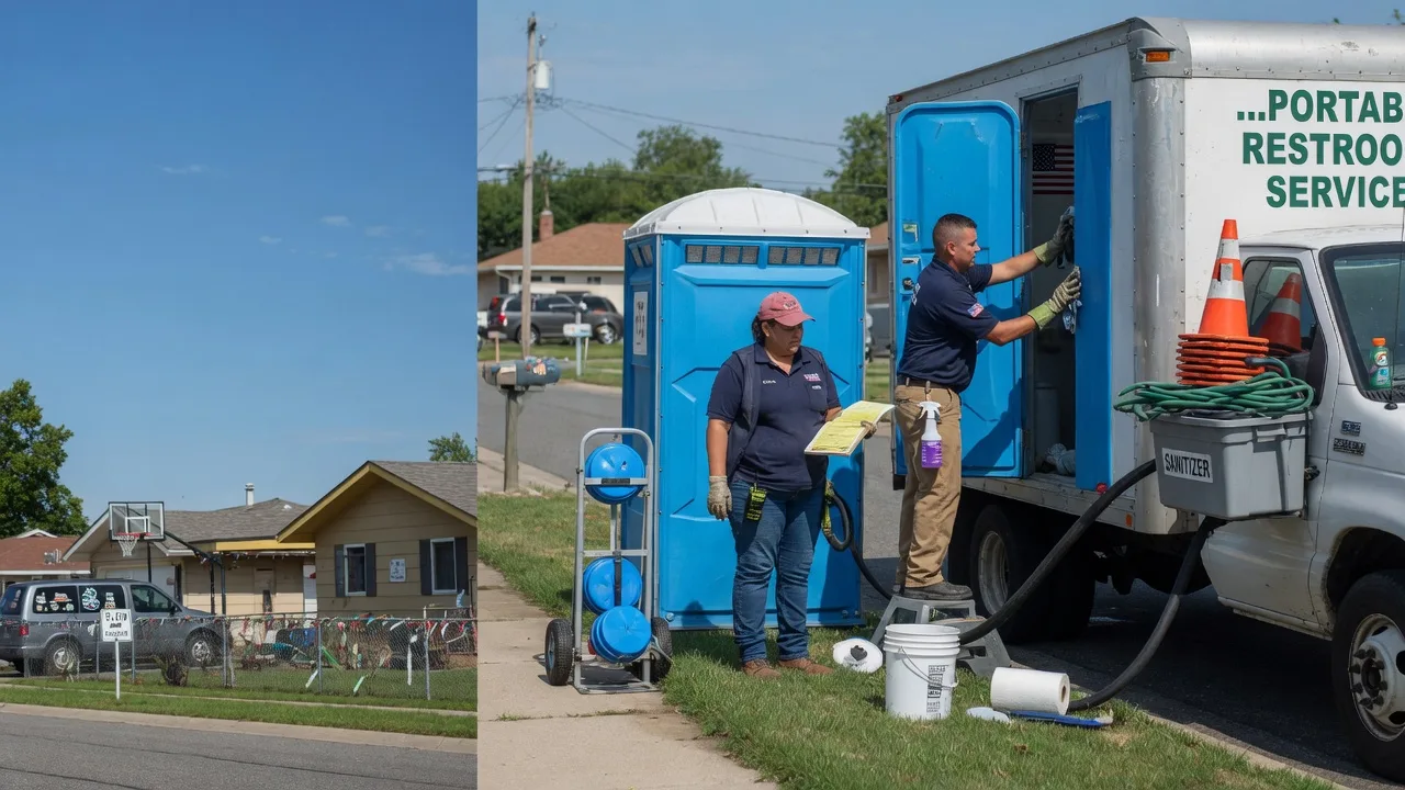 Portable Toilet Rental in Stoutsville, MO near me